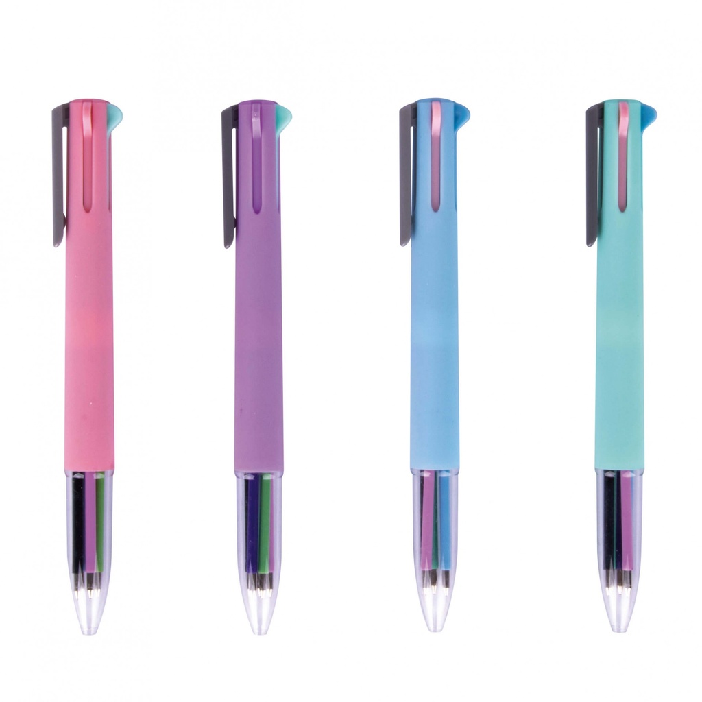 [18307] BOLIGRAFO 5 COLORES PASTEL APLI