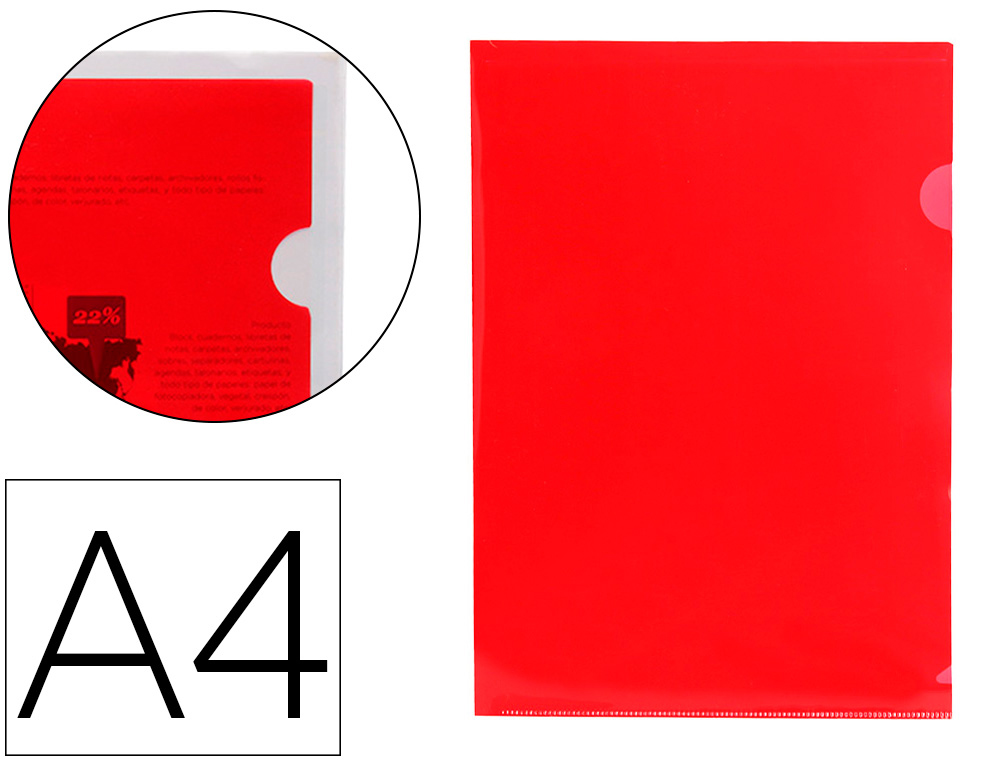 DOSSIER UÑERO 44004 PPA4 INCOLORO 180MC