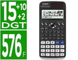[FX-991SPXII] Calculadora casio fx-991spx ii classwizz cientifica 576 funciones 9 memorias 15+10+2 digitos codigo qr con tapa
