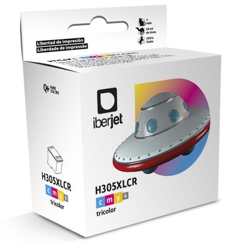 [HP305XLC] Tinta HP 305XL compatible tricolor