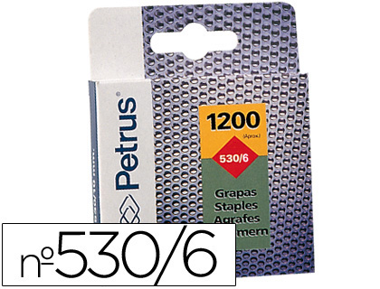 [77513] Grapas nº 530/6 1200uds Petrus