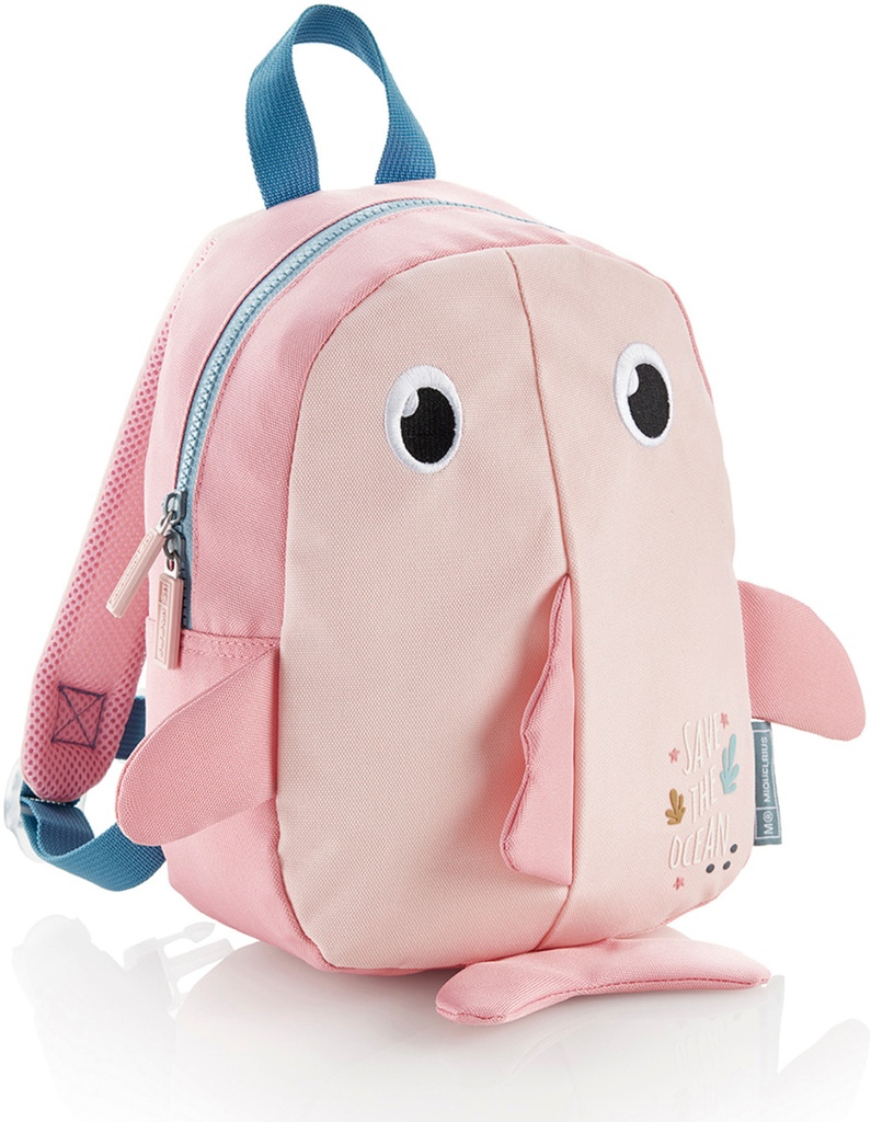 [MR16180] Mochila infantil RPET, 6L, Save the Ocean Pez Miquelrius Rosa