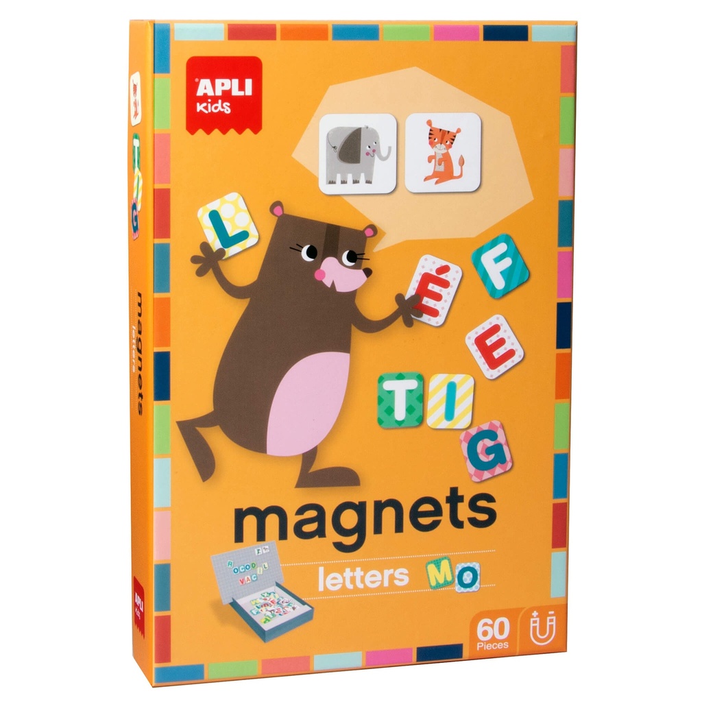 [16816] Juego magnético letras Apli +4