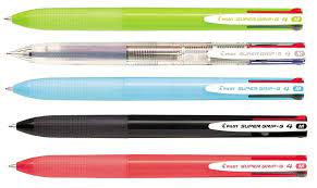 Boligrafo Supergrip G cuatro colores Pilot