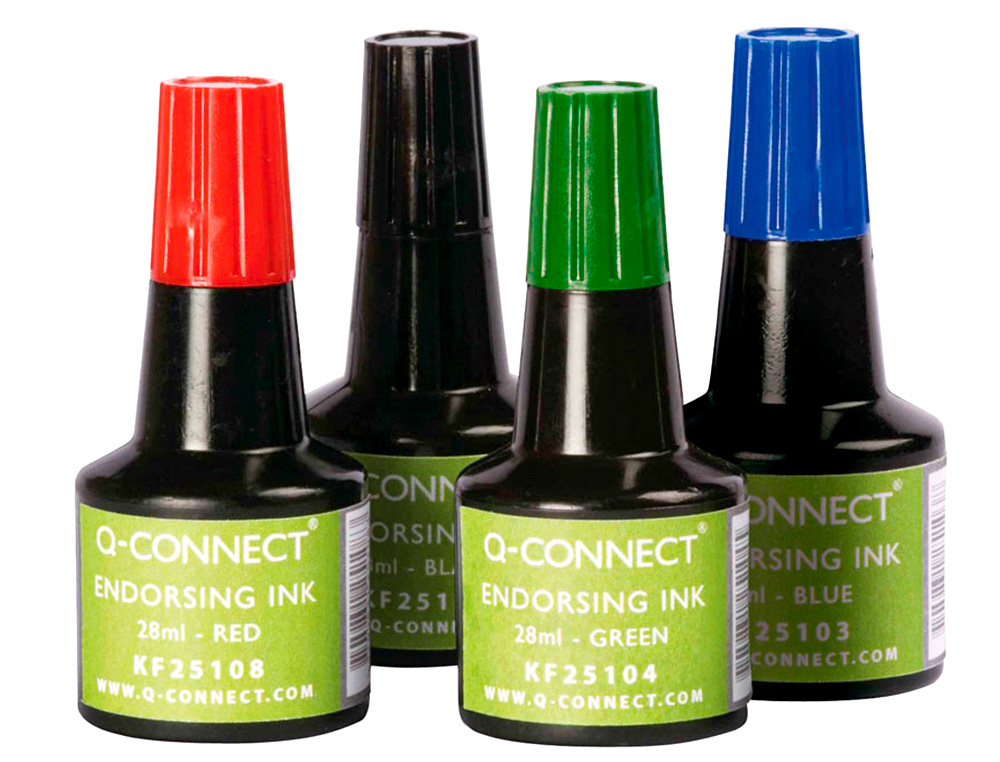 Tinta tampon 28ml Q-connect