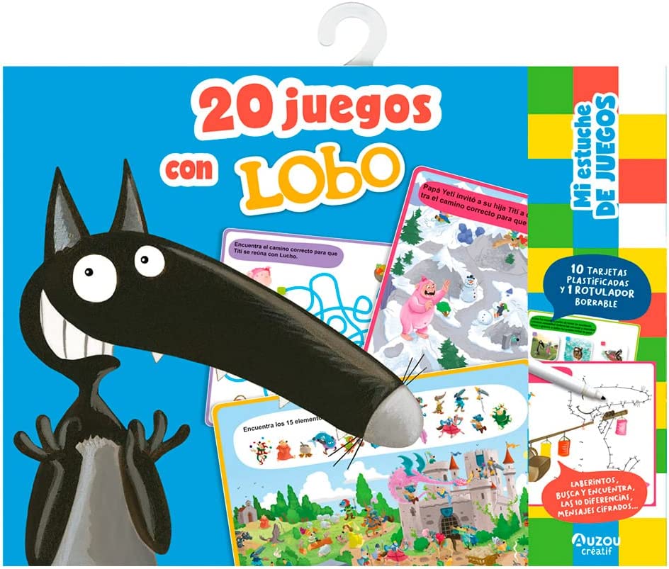 [XOU-9509176] 20 Juegos con Lobo, Multicolor +6