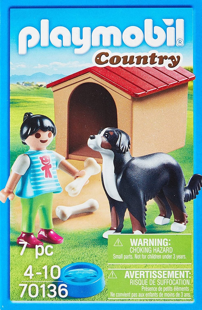 [70136] Perro con Casita Playmobil