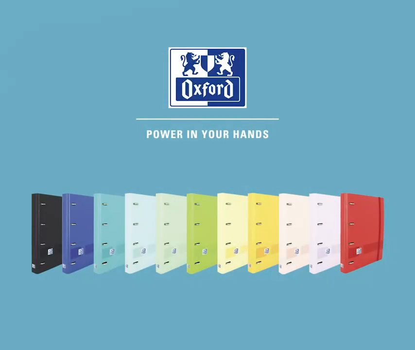 Carpebloc con recambio A4+ 4 anillas Europeanbinder Live & Go Oxford