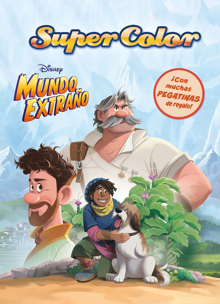 [9788418940095] Mundo Extraño. Supercolor: Libro para colorear con pegatinas