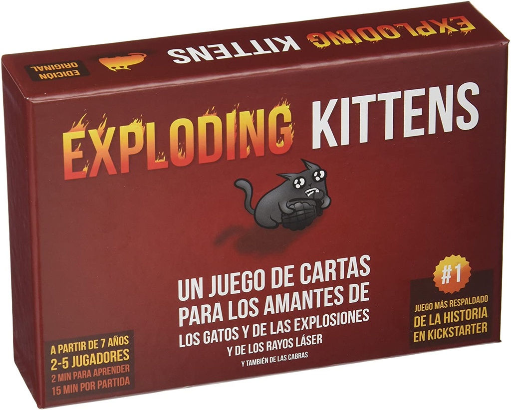 [3558380050315] Exploding Kittens +7a