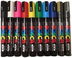 Rotulador marcador PC5M 1.8-2.5mm Posca