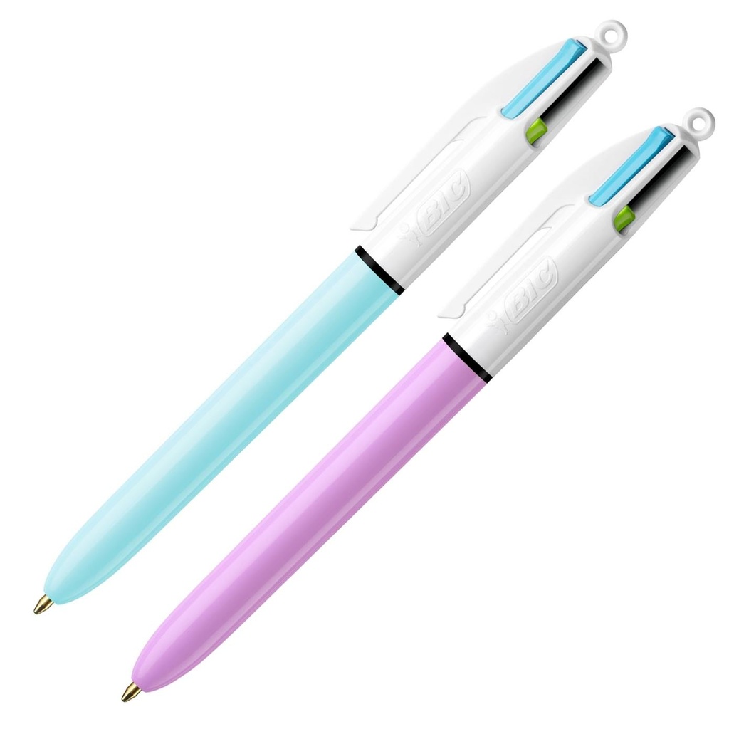 Boligrafo Bic cuatro colores Fun pastel (copia)