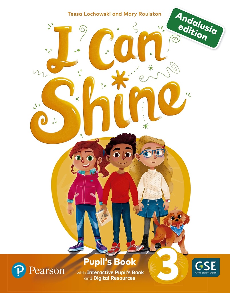 [9788420577562] I Can Shine Andalusia 3 Pupil's Book & Interactive Pupil's Book andDigital Resources Access Code