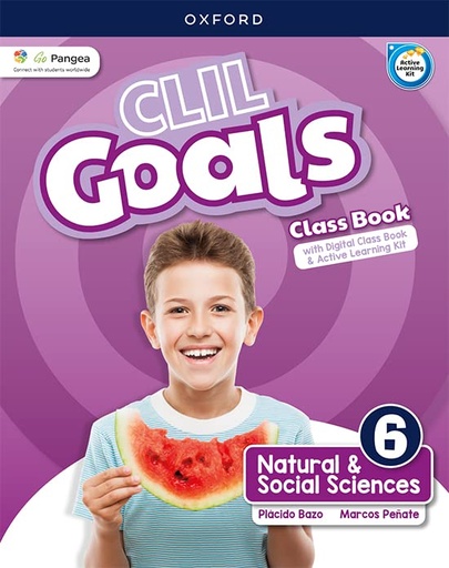 [9780190550516] CLIL Goals Natural & Social Sciences 6. Class book Pack