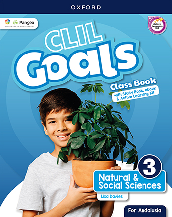 [9780190550486] CLIL Goals Natural & Social Sciences 3. Class book Pack (Andalusia)