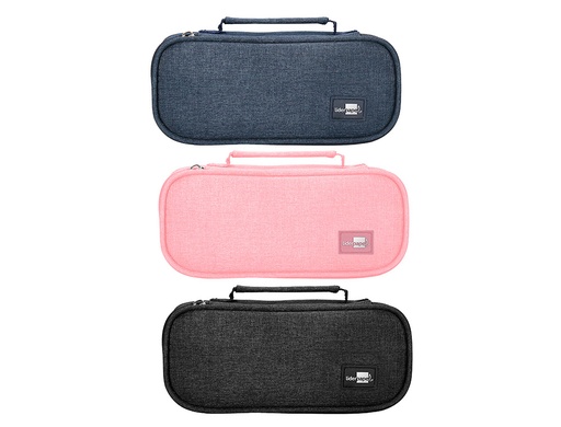 [PX15] Portatodo ovalado con organizador interior pizarra y asa 1 cremallera Liderpapel