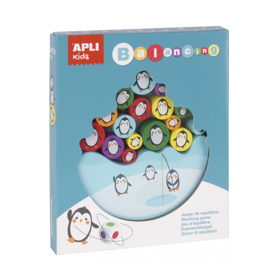 [17203] Puzzle equilibrio pinguinos 16ud +4a Apli