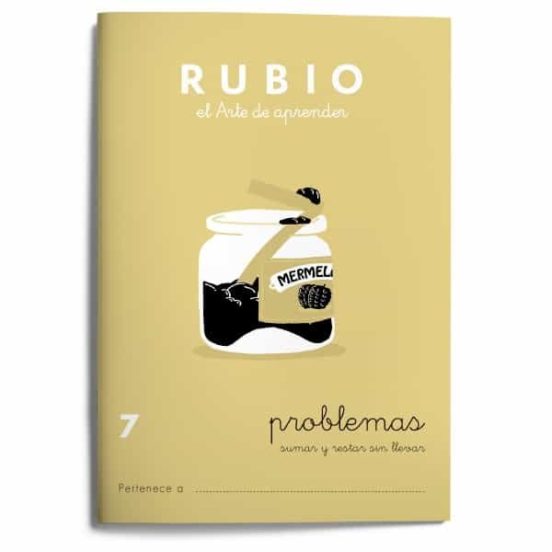 [9788485109623] Problemas rubio 7. Ejercicios para sumar y restar sin llevar +6a