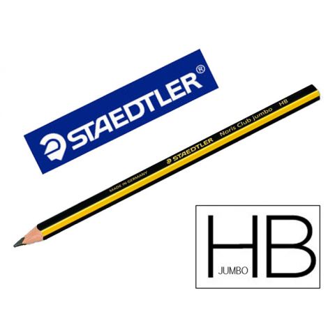 [119] Lapiz HB 2 hexagonal Noris 119 triplus Staedler