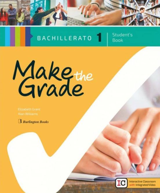 [9789925301331] Make the grade 1º Bachillerato Students book Spa Burlington 2018