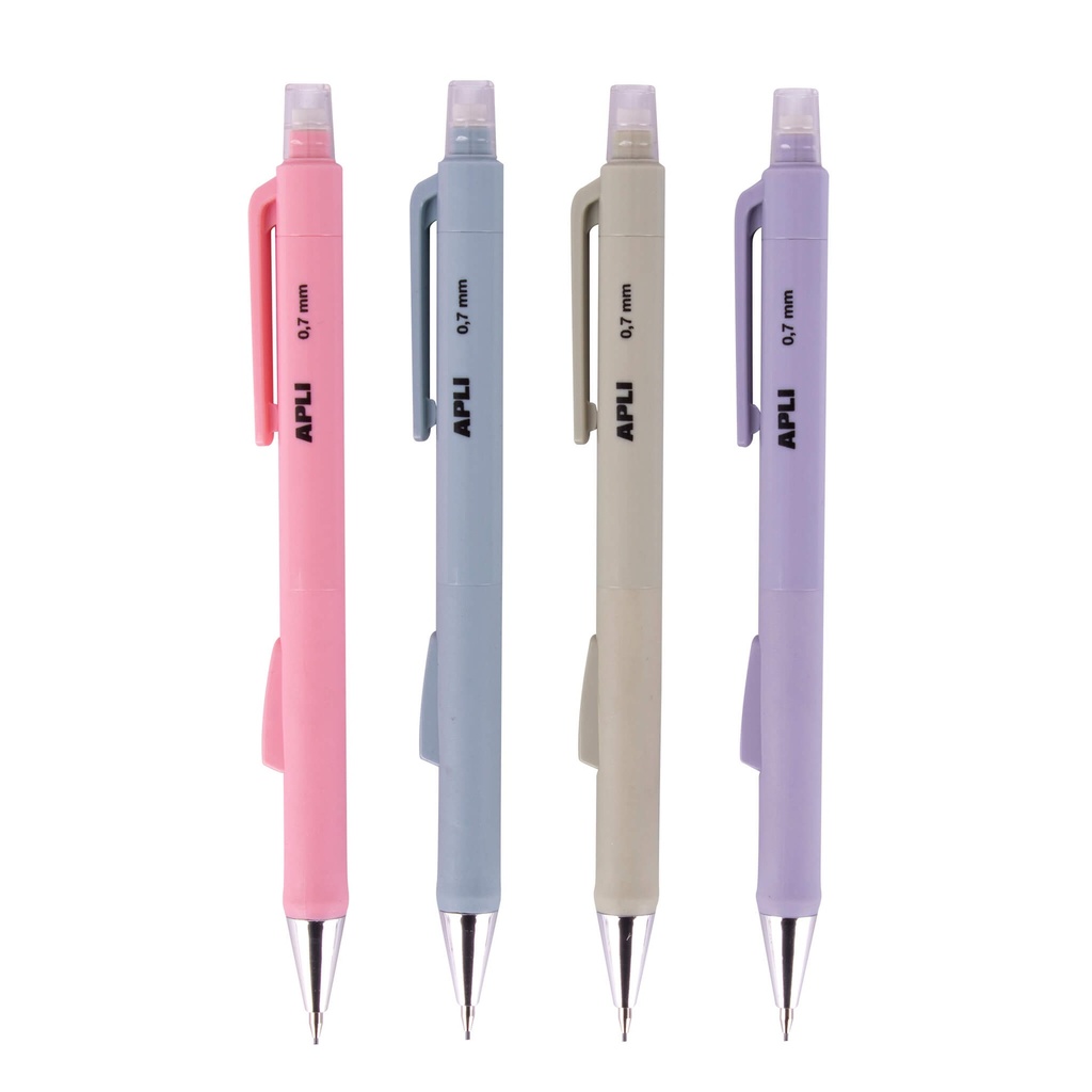 [19543] Portaminas 0,7mm colores surtidos pastel Apli