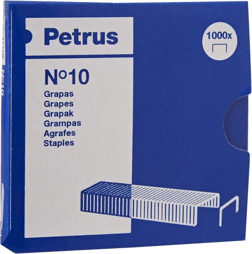 [55706] Grapas nº10 galvanizadas 1000uds Petrus