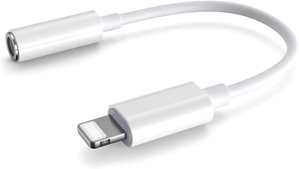 [PLA45645] Adaptador Lightning/Jack AUX 3.5mm Platinet