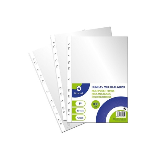 [332765] Funda multitaladro Fº pp cristal 80 micras Bismark