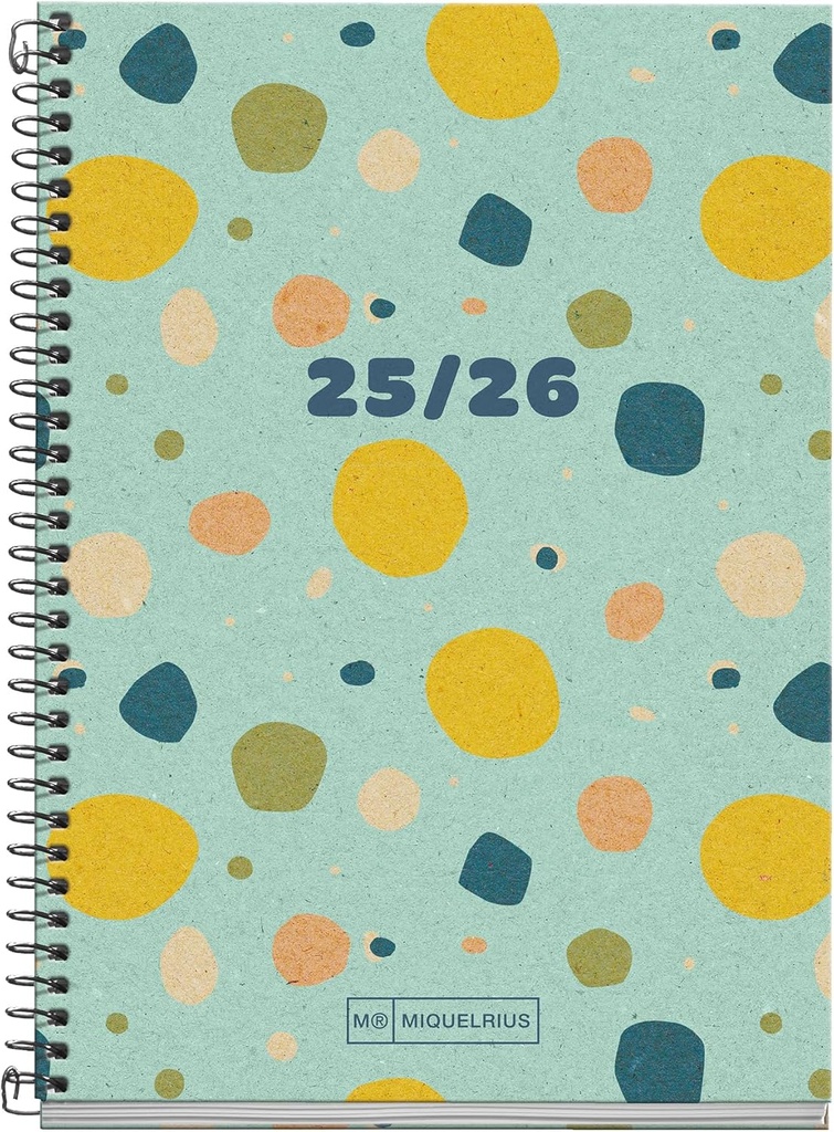 [MR26842] Agenda Escolar Activa Semana Vista Eco Confetti 25_26