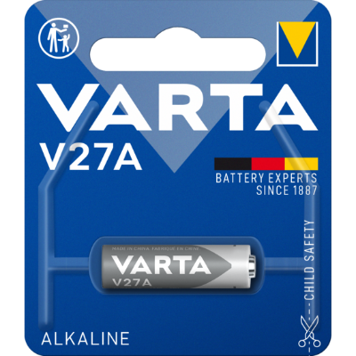 [4227112401] Pila V27A alcalina 12V 1ud Varta