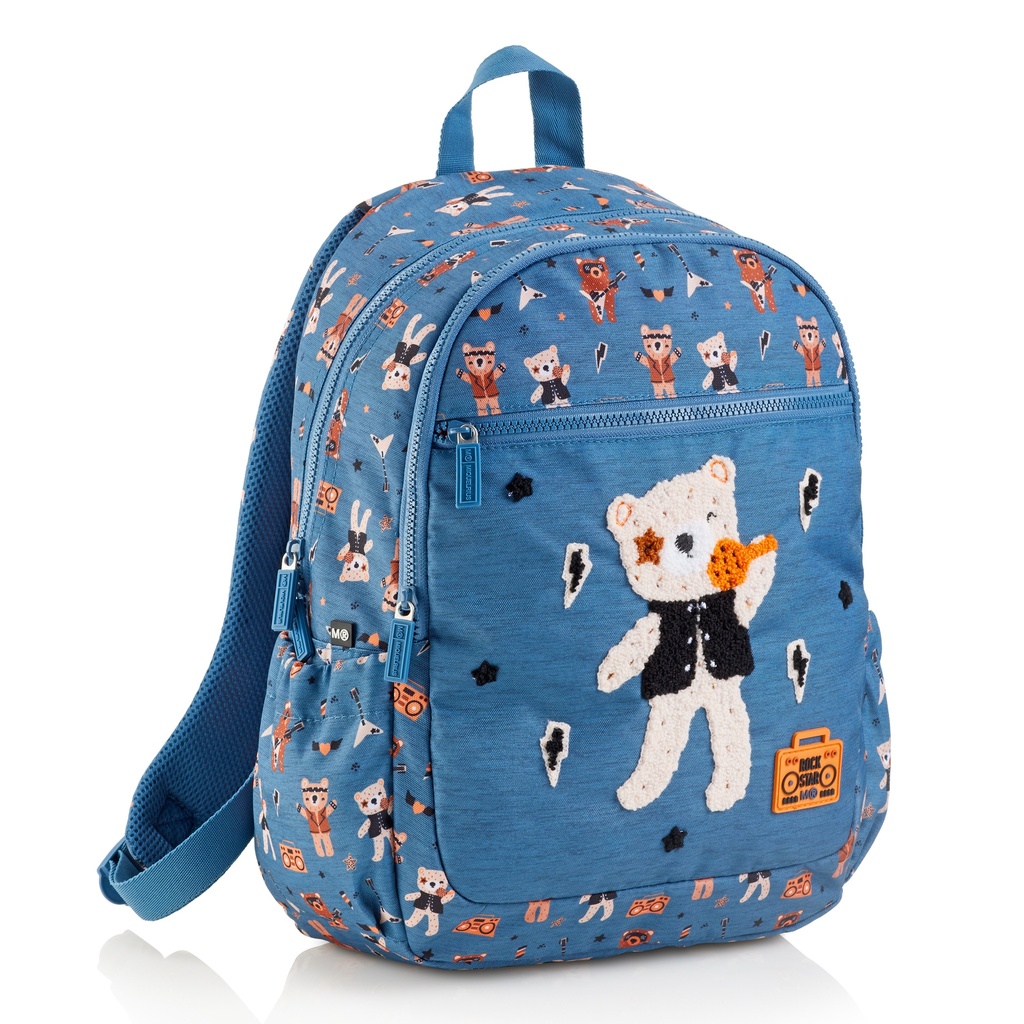 [MR19407] Mochila triple Lisboa reciclada Rock star Miquelrius