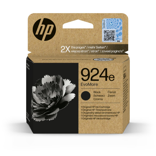 [4K0V0NE#SE1] Tinta HP 924e original 4K0V0NE negro