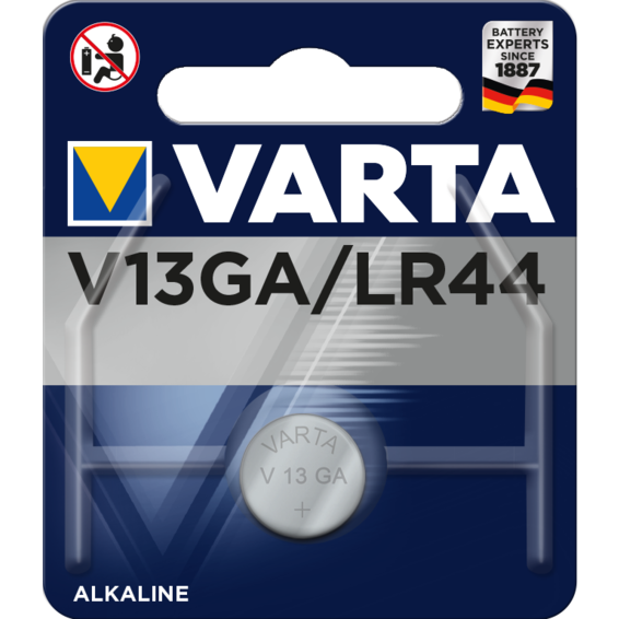 [4276112401] Pilas LR44/AG13 alcalina 1.5v Varta