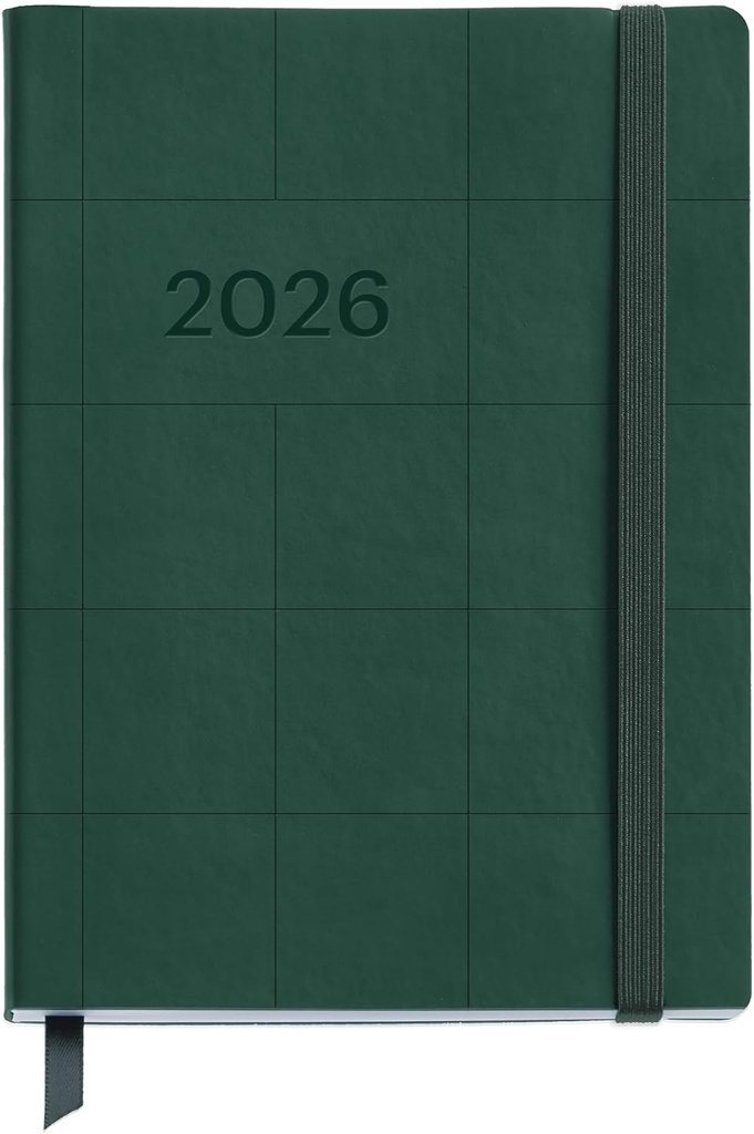 [MR33175] AG.JOURNAL S/V CUADROS FLEX.VERDE 26