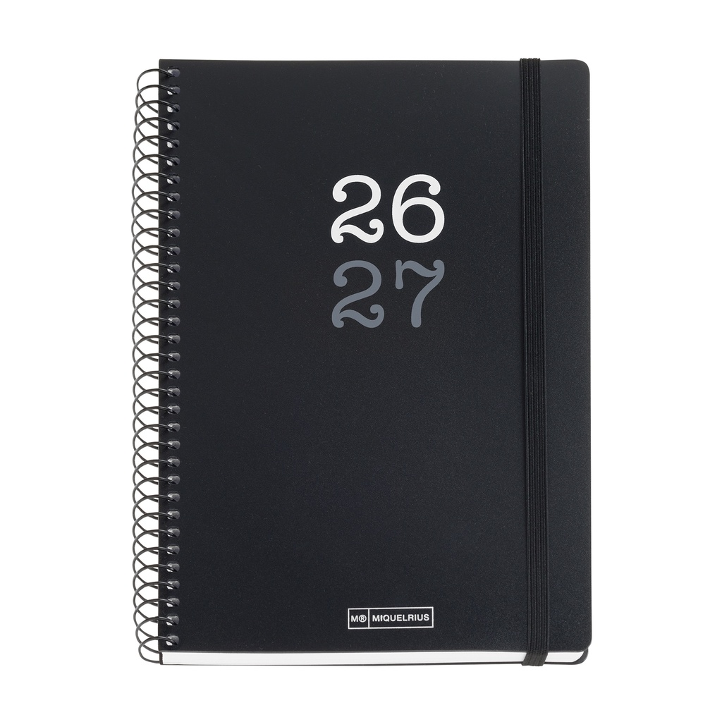 [MR21078] Agenda Escolar PLUS D/P COLL.NEGRO 26_27 Miquelrius