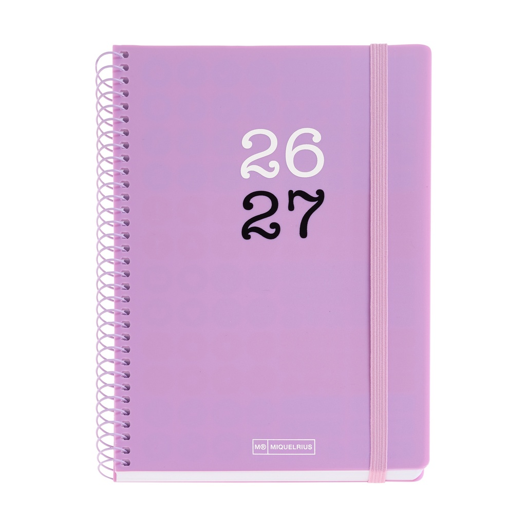 [MR21083] Agenda Escolar PLUS S/V COLL.LILA 26_27 Miquelrius