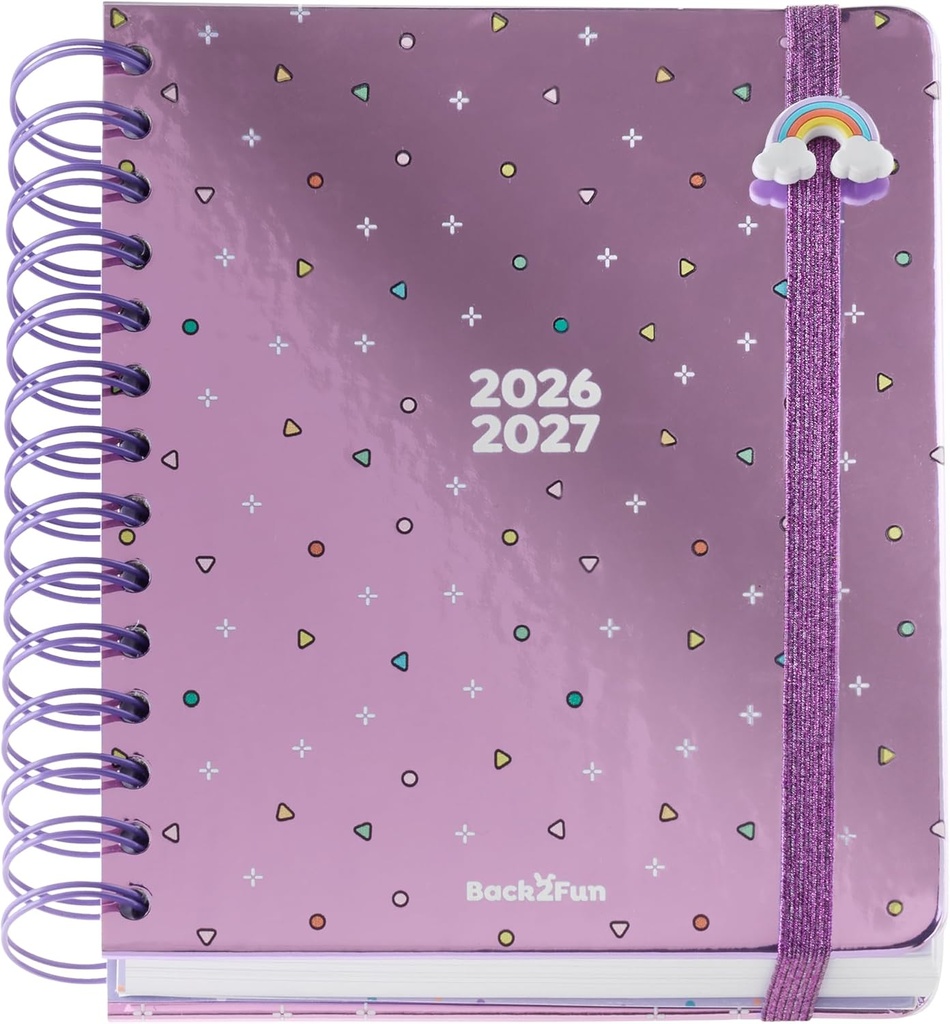 [MR26968] Agenda escolar B2F D/P ARCOIRIS 26_27 Miquelrius