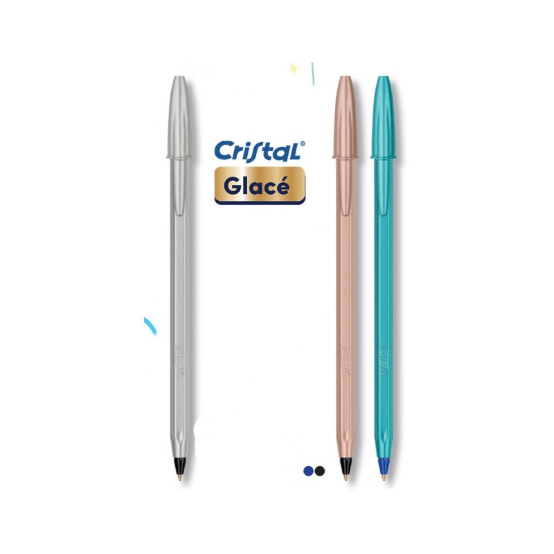 Boligrafo Bic cristal glace 1mm