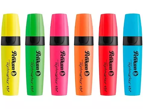 Marcador fluorescente textmarker 490 Pelikan