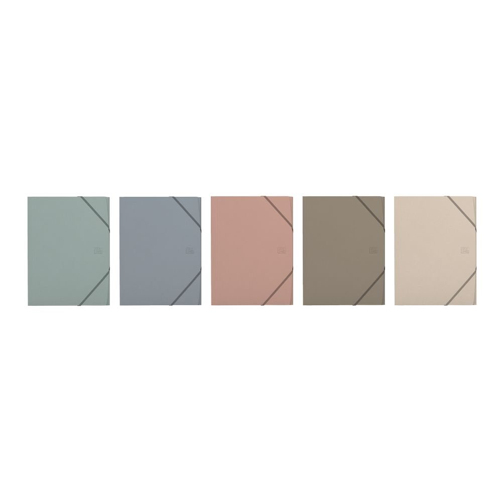 [400207916] Carpeta Gomas A4+ 3 solapas plástico reciclado colores surtidos Oxford