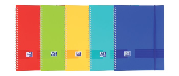 [400146223] Carpeta espiral 40 fundas A4 colores surtidos vivos Live&Go Oxford