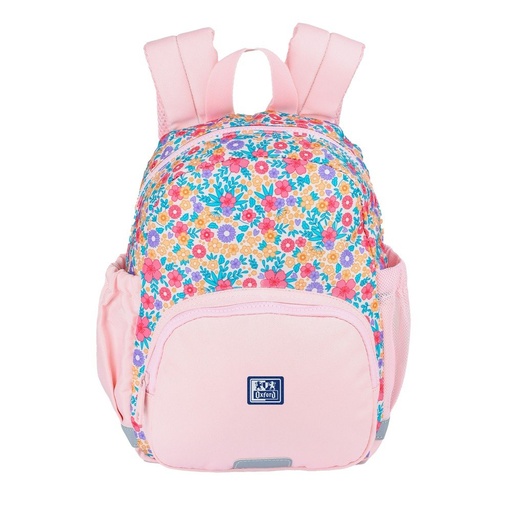 Mochila infantil 8.5L - 2 Bolsillos Laterales con Goma Eslastica - Espalda Acolchada Ergonomica Oxford