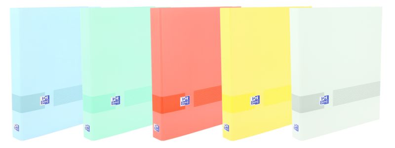 [400153671] Carpeta A4+ 4ax25mm plástico Oxf&You colores pastel Oxford
