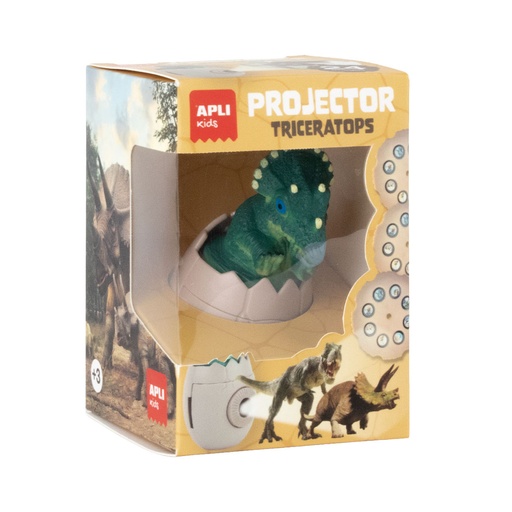 [20366] Proyector Dinosaurio Triceratops +3a Apli