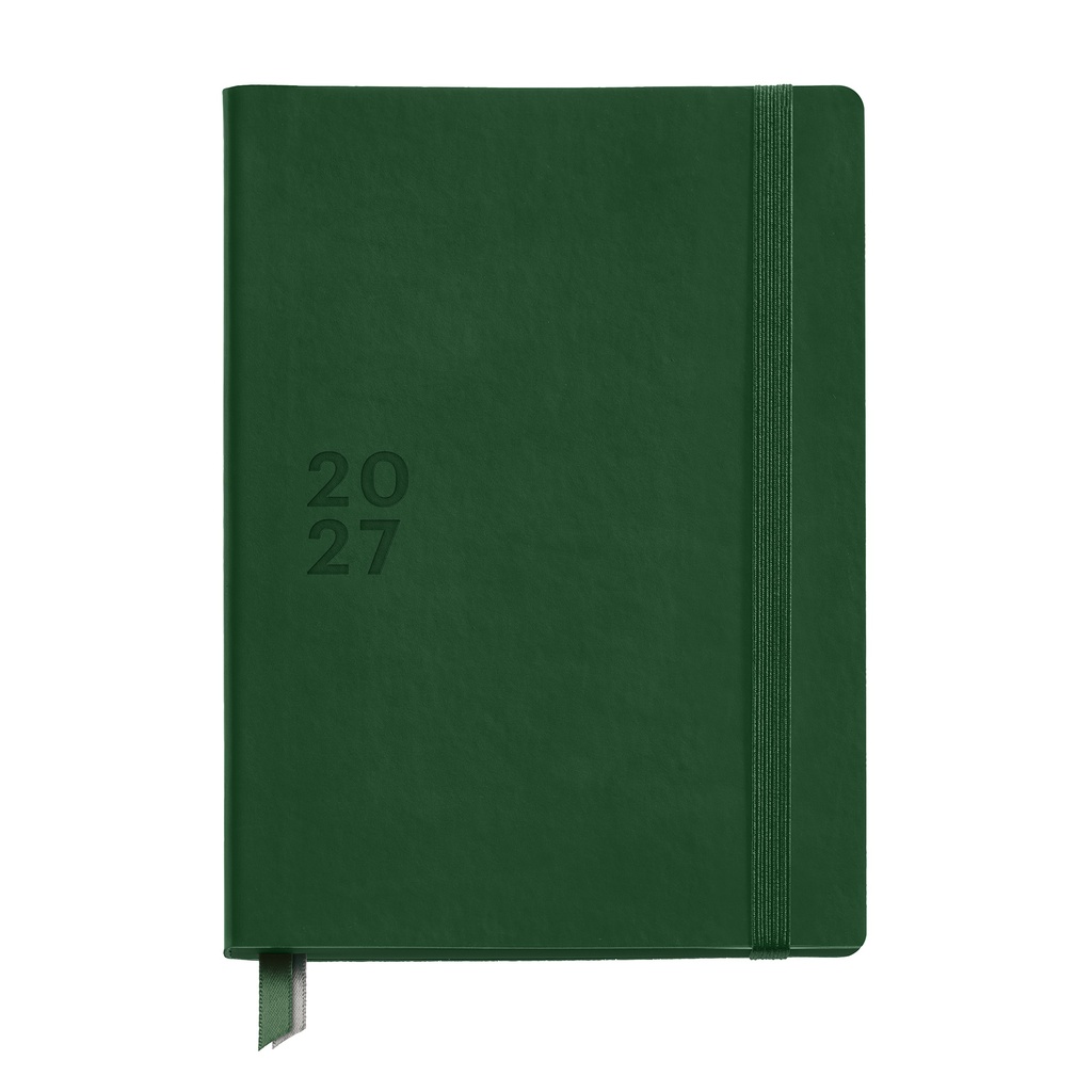 [MR22779] Agenda Plus Día Página Verde Basics 2027
