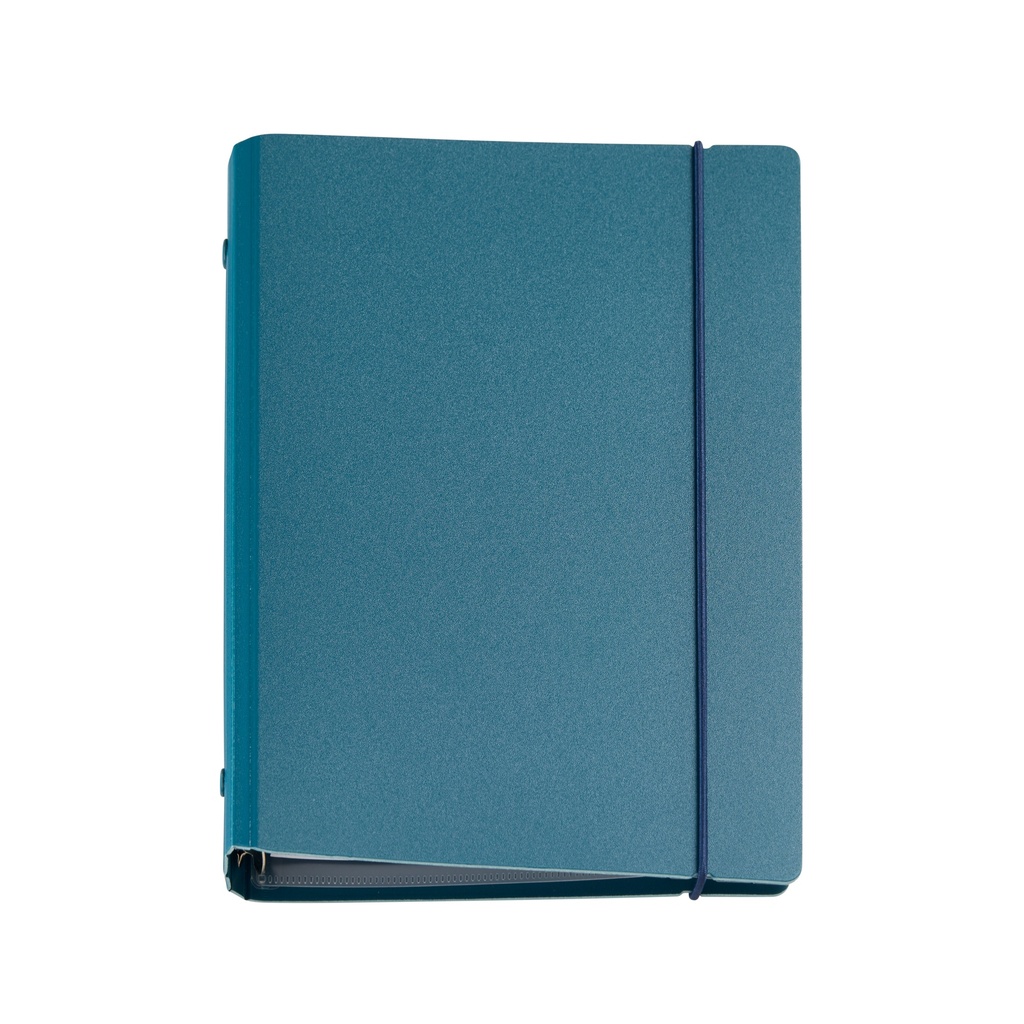 [MR24353] Agenda Anillas Plus Semana Vista Vertical Azul 2027