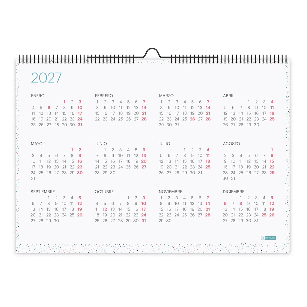 [MR28446] Calendario Pared A3 Lovely 2027