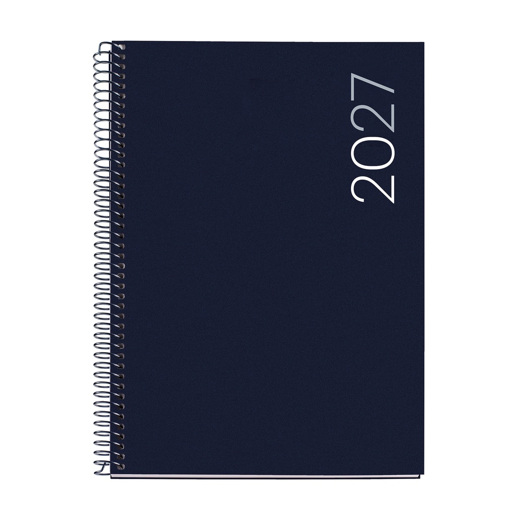 [MR34672] Agenda 2027 Semana Vista Vertical A5+, Español, Marino Miquelrius