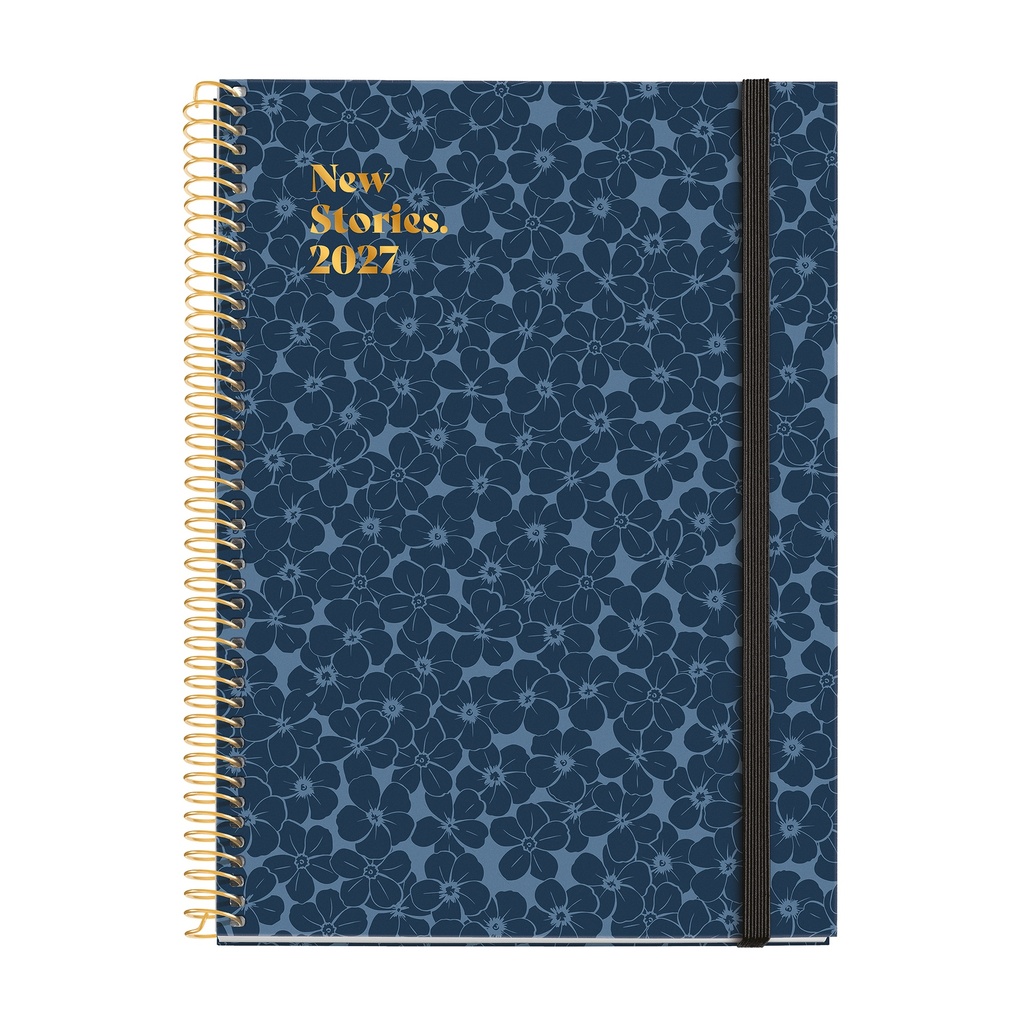 [MR34694] Agenda Espiral Plus Semana Vista Myosotis 2027