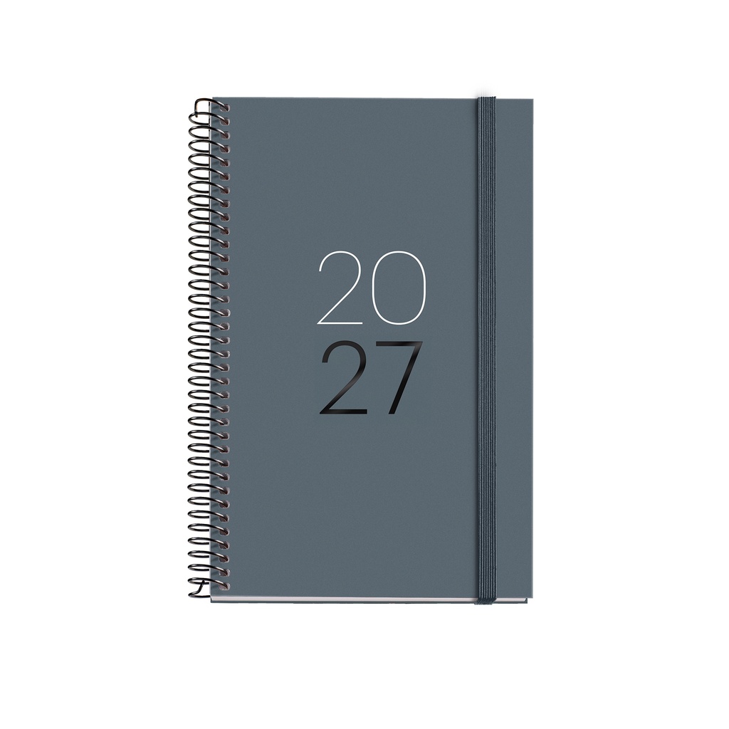 [MR38539] Agenda 2027 Día por Página Similar A6, Español, Grafito Miquelrius 
